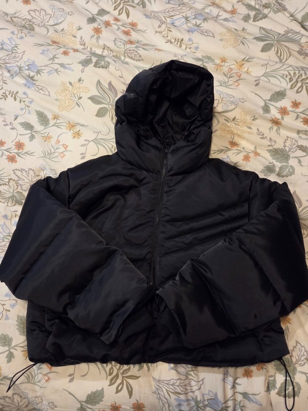 Nike Sportswear AOP Therma-Fit Puffer Jacket Black Women’s Size L IB2005-010